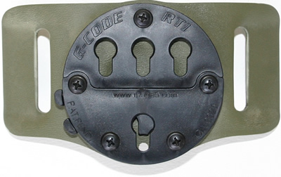 RTI Kydex Belt Slide / Fits: 1.5" up to 2.00" Belts / Ambidextrous