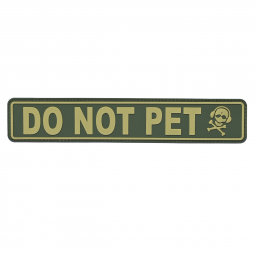 K9 "DO NOT PET" Patch - K9 - holsters and tactical equipment