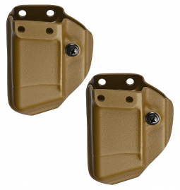 2 PACK - GSM Single Pistol Magazine Carriers - Magazine Carriers - holsters and tactical equipment