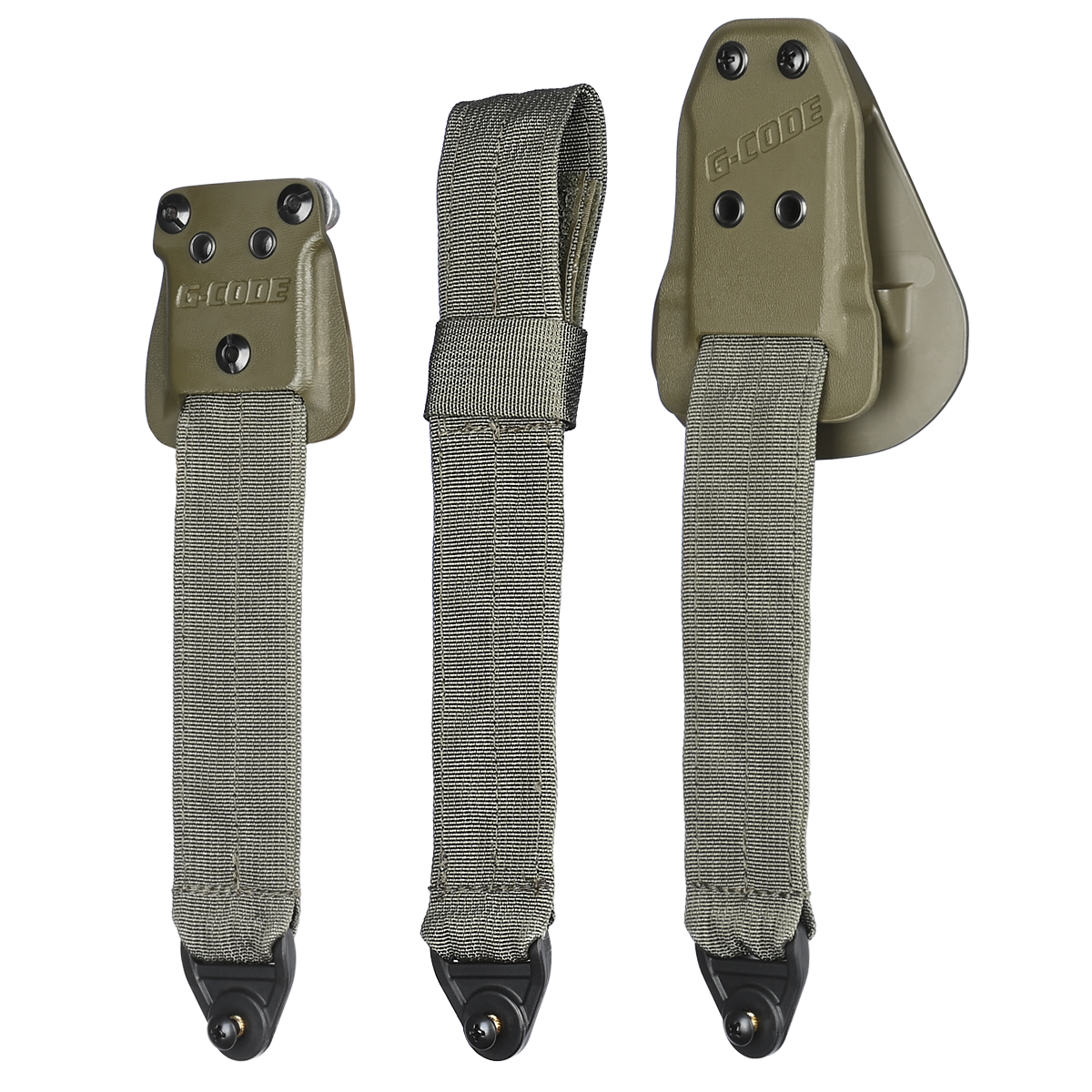 Individual Mule Down Strap Gear Attachment : G-Code Holsters