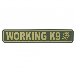 "Working K9" Patch - K9 - holsters and tactical equipment