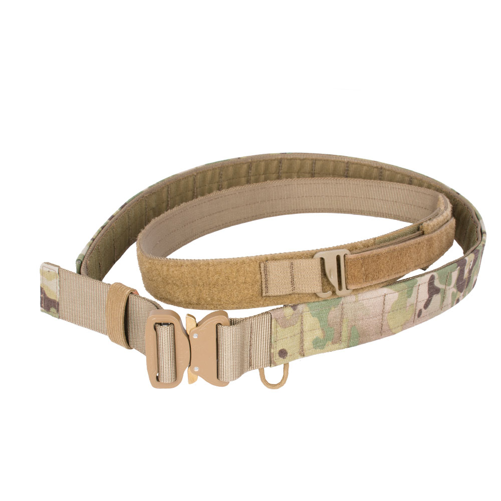 Lower Profile War Belts with Velcro to Inner Belt (Crye or Ronin, etc.)